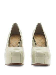 Burberry Arch 130mm leather pumps - Beige