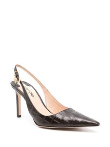 TOM FORD Angelina 85mm leather pumps - Bruin