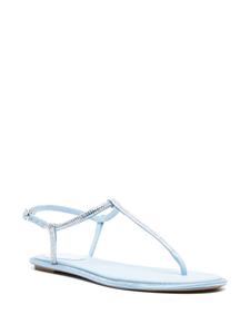 René Caovilla Diana sandalen verfraaid met kristallen - Blauw