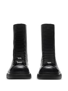Burberry Ranger leather boots - Zwart