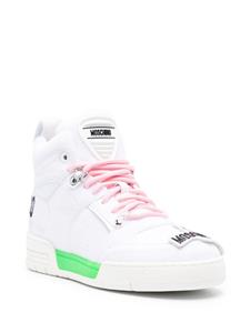 Moschino Kevin high-top sneakers - Wit