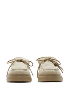 Burberry Stony square-toe slippers - Beige
