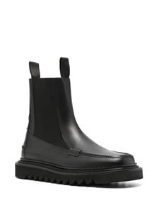 Toga Virilis stud-embellished leather boots - Zwart
