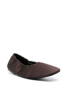 AERA Carla satin ballerina shoes - Bruin