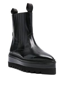Toga Pulla stud-embellished platform boots - AJ1311 - BLACK POLIDO