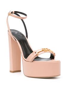 Elisabetta Franchi Nova leren sandalen - Roze