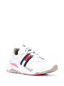 Tommy Jeans Sneakers met colourblocking - Wit