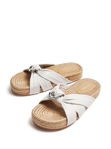 Senso Irina leather slides - Wit