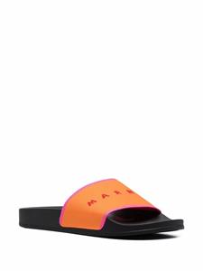 Marni Intarsia slippers - Oranje