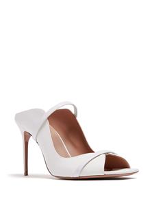 Malone Souliers Noah 90mm leather mules - Wit
