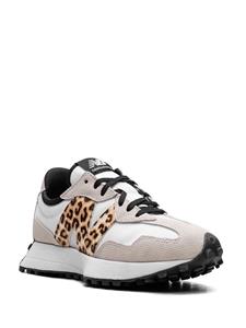 New Balance 327 White/Leopard sneakers - Wit