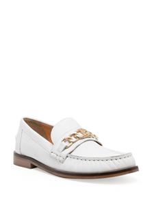 TWINSET chain-detail leather loafers - Wit