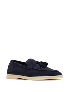 Scarosso Leandra suede loafers - Blauw