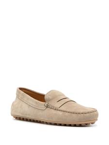 Tod's Gommino suede driving loafers - Bruin