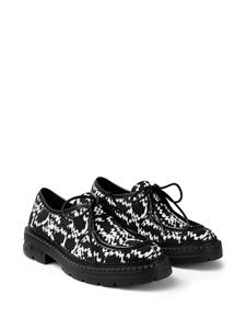 Jimmy Choo Marlow loafers met print - Zwart