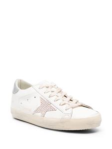 Golden Goose Super-Star leather sneakers - Wit