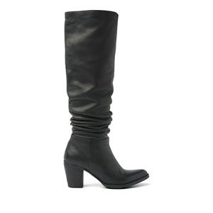 Lazamani Laarzen Dames 85.610 Black Zwart Leer