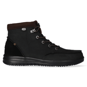 HEYDUDE Boots Heren Bradley Leather Zwart Leer