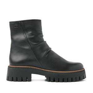 Lazamani Boots Dames 85.614 Black Zwart Leer