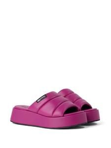 Karl Lagerfeld KLJ gewatteerde sandalen - Roze