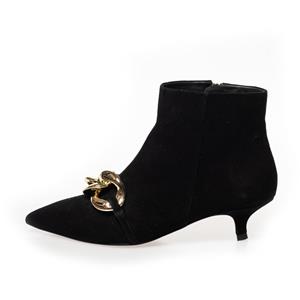 Copenhagen Shoes by Josefine Valentin LOVE ME SUEDE - BLACK |   |  Laarzen |  Dames