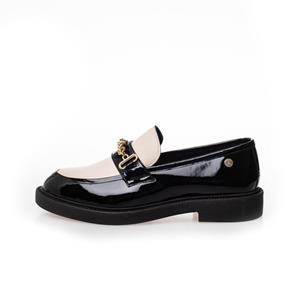 Copenhagen Shoes by Josefine Valentin MY LIFE - BONE (BEIGE)/BLACK |   |  Loafers |  Dames