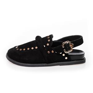 COPENHAGEN SHOES MILLA SHOES - BLACK SUEDE |   |  Mules |  Dames