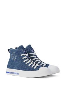 Karl Lagerfeld Jeans Vulc high-top sneakers - Blauw