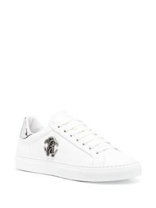 Roberto Cavalli Leren sneakers - Wit