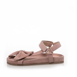 Copenhagen Shoes by Josefine Valentin SKY AND DIAMONDS 23 SUEDE - PAPAYA |   |  Sandalen |  Dames