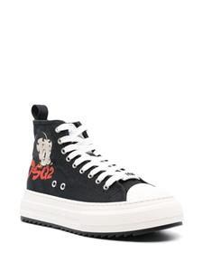 Dsquared2 Betty Boop Berlin sneakers - Zwart