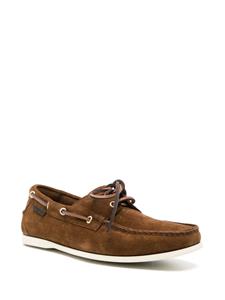 TOM FORD lace-up suede boat shoes - Bruin