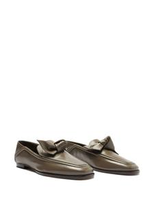 Alexandre Birman Clarita leather loafers - Groen