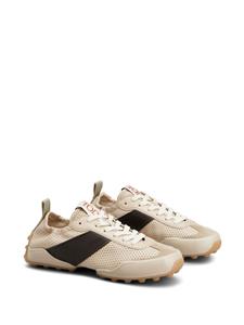 Tod's Leren sneakers met logoplakkaat - Beige