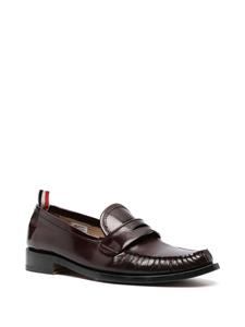 Thom Browne Leren loafers - Rood