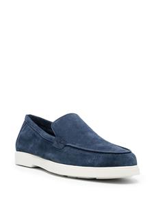 Moorer Suède loafers - Blauw