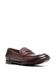 Officine Creative Gelakte loafers - Bruin