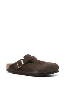 Birkenstock Boston suède slippers - Bruin