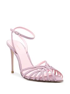 Le Silla Embrace sandalen verfraaid met glitter - Roze