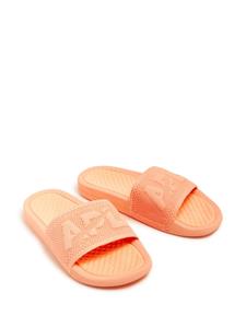 APL: ATHLETIC PROPULSION LABS Slippers met logo-reliëf - Oranje
