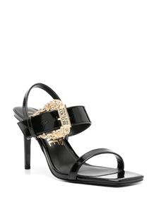 Versace Jeans Couture Emily 95mm slingback sandalen - Zwart