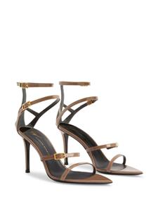 Giuseppe Zanotti Intriigo Abely leren sandalen - Bruin