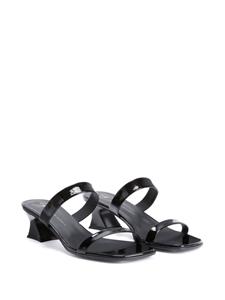 Giuseppe Zanotti Aude Plus gelakte sandalen - BLACK