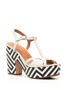 Chie Mihara Jinga sandalen met patroon - Wit