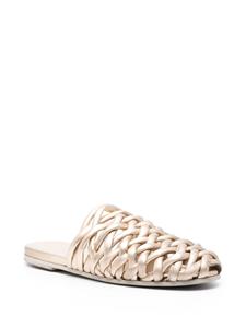 Marsèll interwoven-design leather sandals - Goud