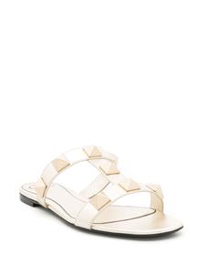 Valentino Garavani Roman sandalen met open neus - Goud