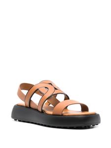 Tod's Uitgesneden sandalen - Bruin