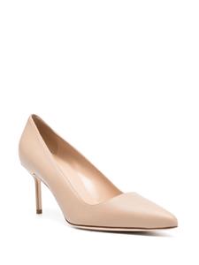 Manolo Blahnik Tora leren pumps - Bruin