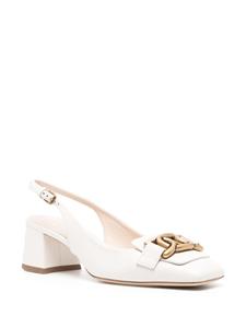 Tod's Pumps met gespdetail - Wit