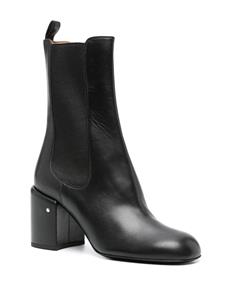 Laurence Dacade Ellen 80mm leather boots - Zwart